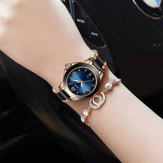 Fashion Women Watches Rose Gold Ladies Bracelet Watches New Creative