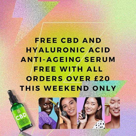 Free CBD and Hyaluronic Acid serum