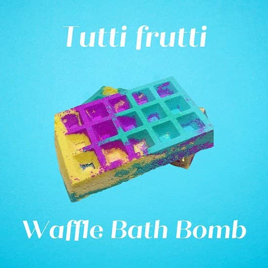 Tutti Frutti Waffle Bath Bomb