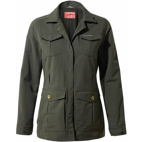 WINTER SALE - Craghoppers Womens NosiLife Lucca Jacket Mid Khaki!