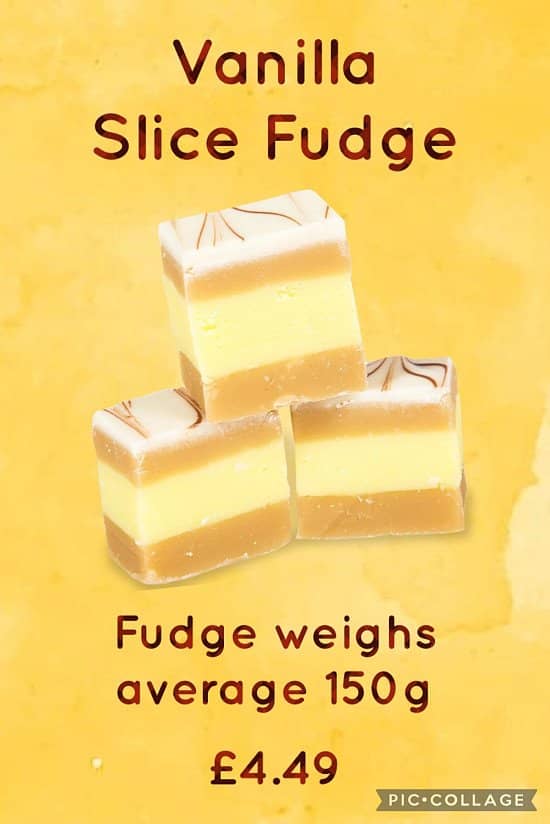 Vanilla Slice Fudge