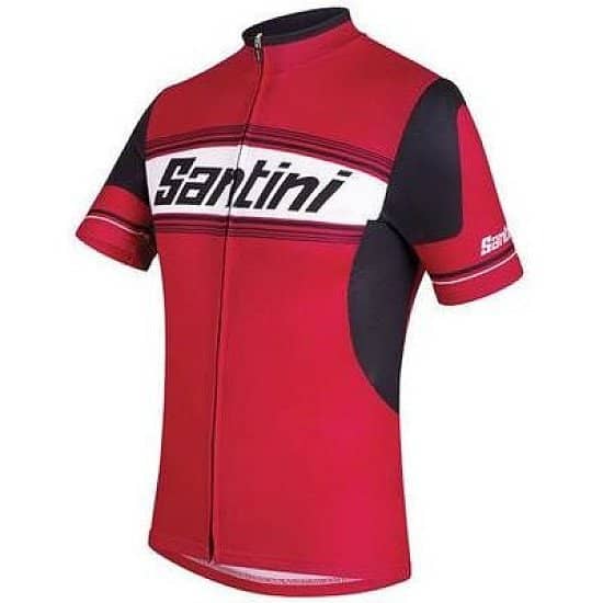 SANTINI TAU SHORT SLEEVE JERSEY - This classic cut jersey is perfect for your summer training