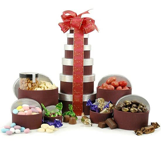 The perfect Festive Gift - Chocolate & Nut Delight | 6-Tier Gift Tower, only £39.99!