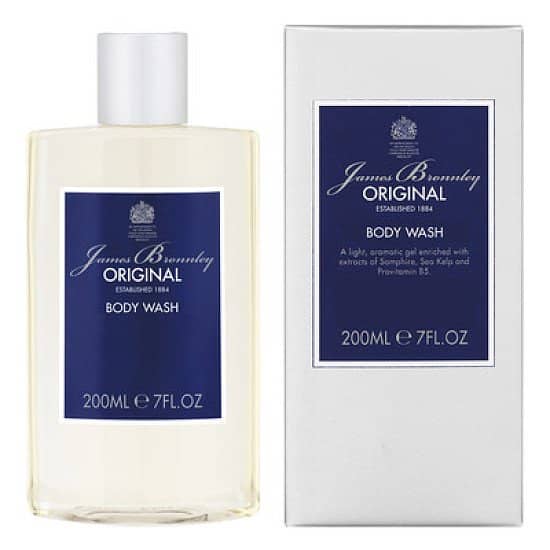 James Bronnley Original – Body Wash  £11.00 250ml