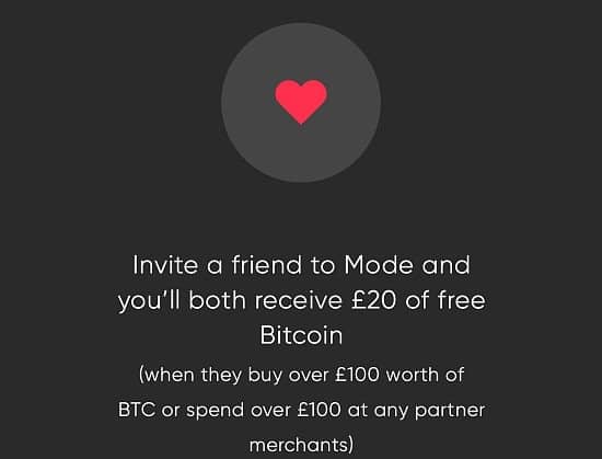 Get £20 of BTC (£100 DEPOSIT NEEDED can Sell right away)