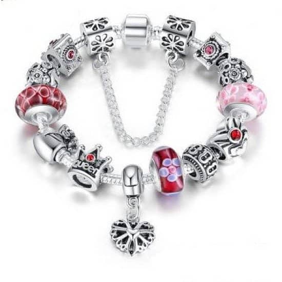 Royal Sparkle Charm Bracelet Set - £6.99 was £19.99