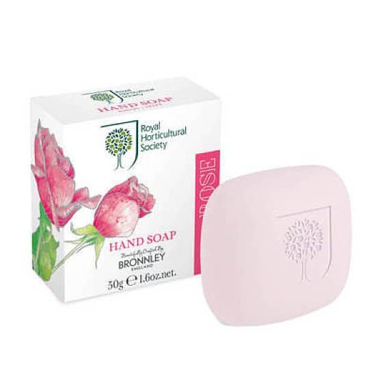 THE ROYAL HORTICULTURAL SOCIETY RHS Rose – Soap 50g £2.50