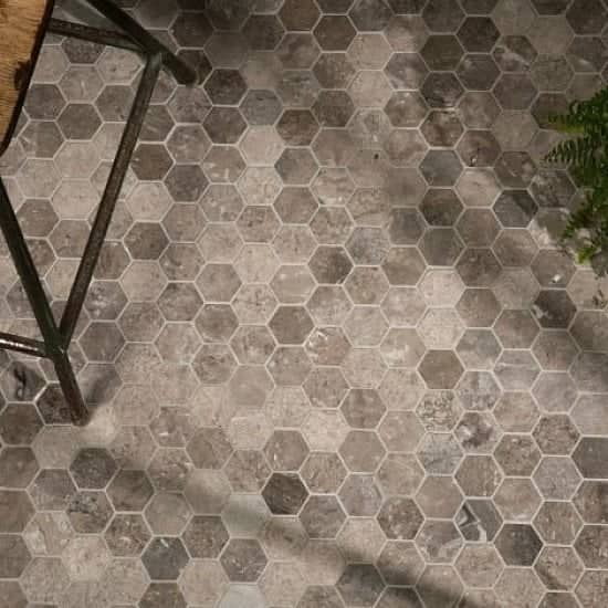 Palladio Marble Hexagon Mosaic £7.20 per sheet