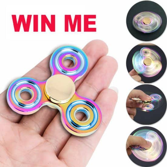 WIN A Ultra Durable T1 Zinc Alloy FIDGET SPINNER