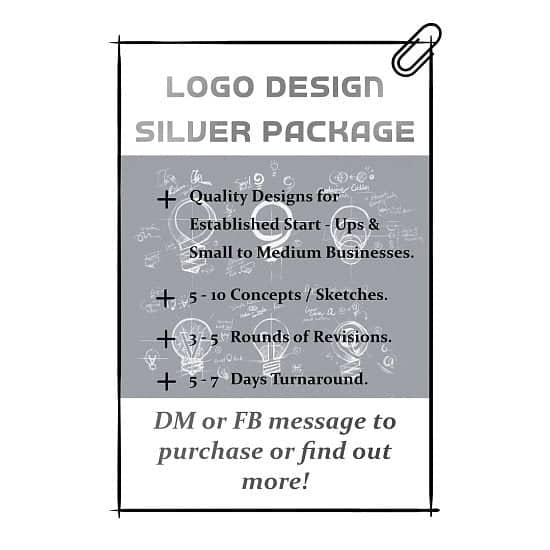 design you a logo - silver package £100.00!