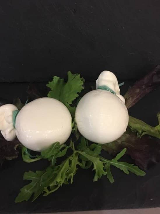 Some lovely fresh burrata arrived this morning.