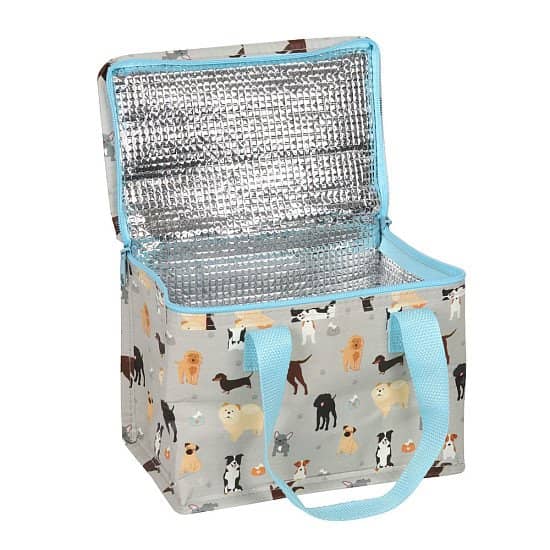 DOG PRINT LUNCH BAG