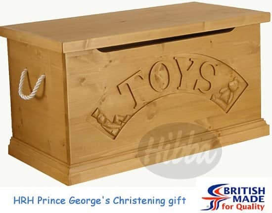 Solid Pine Toy Box