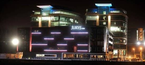 1 Night, 3* Jurys Inn Newcastle Gateshead Quays Hotel. Party Deal.