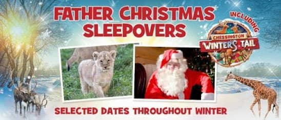 Create magical memories this December with Father Christmas Sleepovers