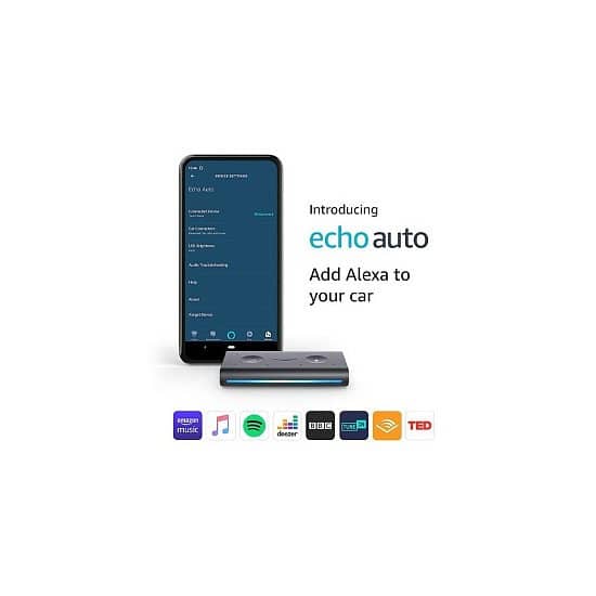 Amazon echo in car speaker with built in alexa