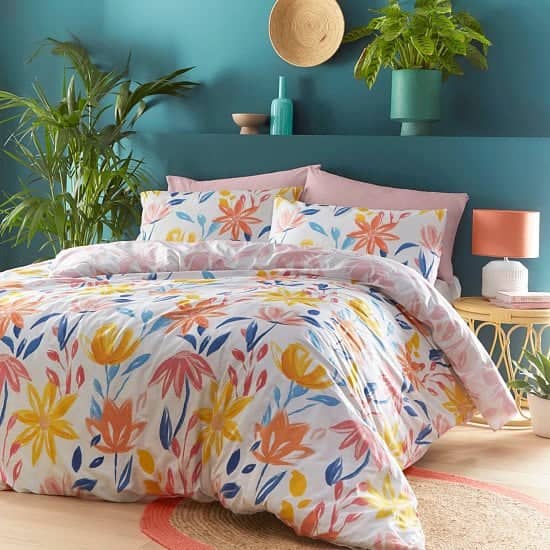 Summer floral  bedding