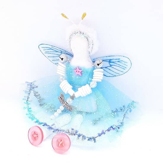 NEW- DRAGONFLY IMMENTI BUTTON DOLL KIT