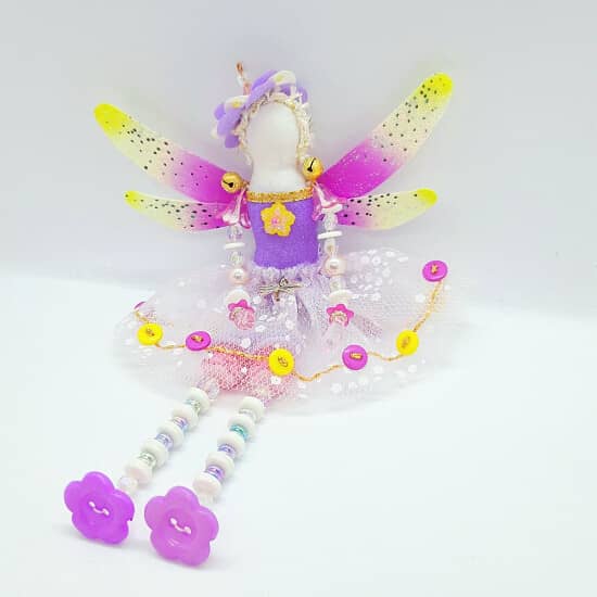 NEW PRODUCT - DRAGONFLY LILLYANNA BUTTON DOLL