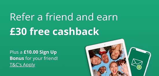 FREE £10 for Joining + £30 per referral