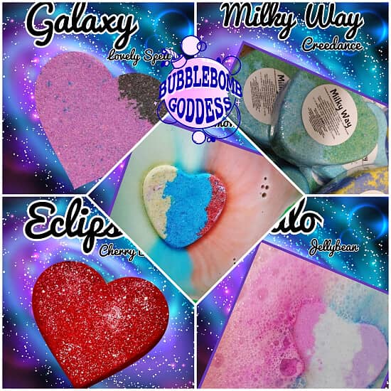 Cosmic BubbleHearts £3.25
