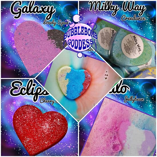 Cosmic BubbleHearts £3.25