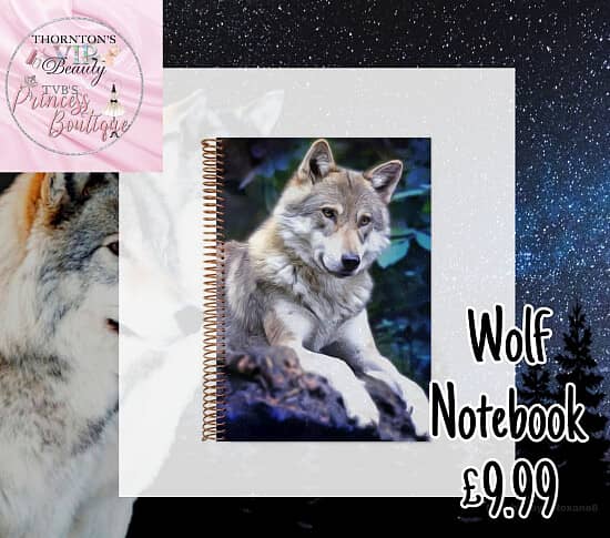 Wolf Notebook £9.99