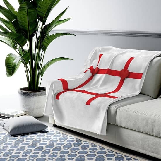 England Throw Blanket