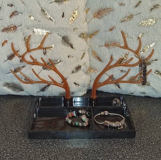 Trinket tray & jewellery holder