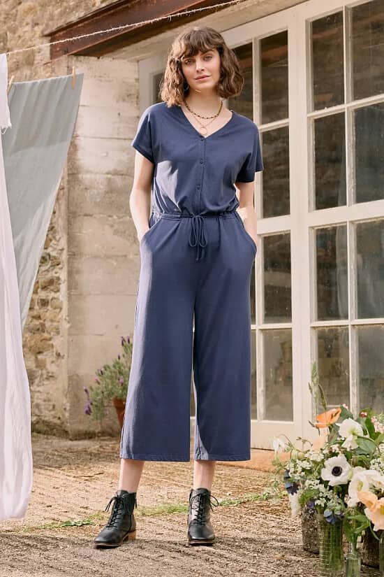 SAVE - Rose Trellis Wide Leg Jumpsuit