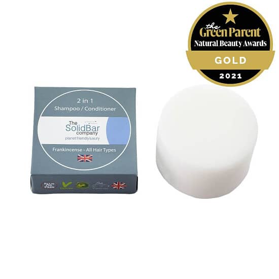 Award Winning 2 in 1 Shampoo & Conditioner Bar - Frankincense