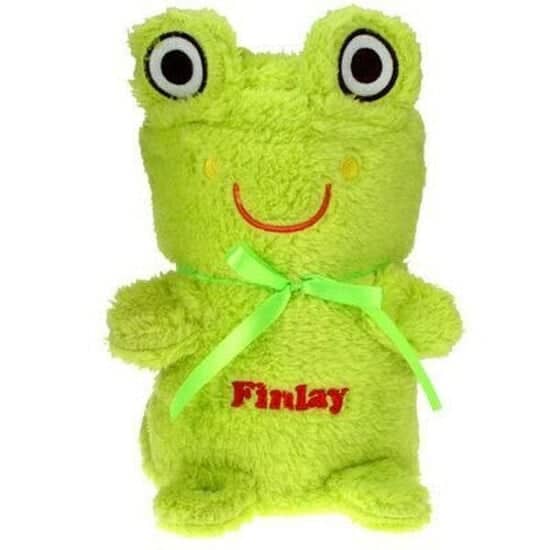 Soft Cuddly Frog Baby Blanket  - £19.99
