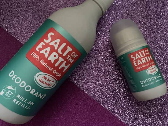 Win a fabulous Salt of the Earth natural deodorant bundle