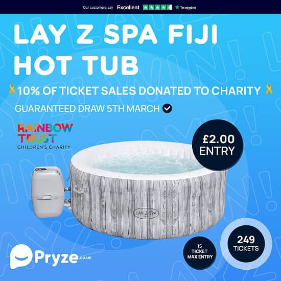 Pryze - Win a Lay Z Spa Fiji Hot Tub