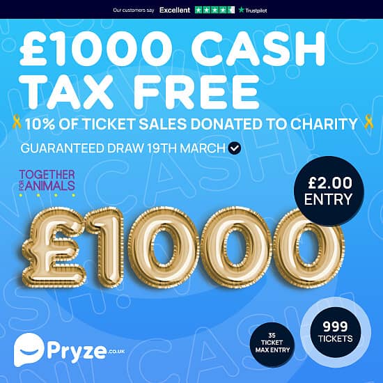 Pryze - Win a £1,000 Tax Free Cash Prize