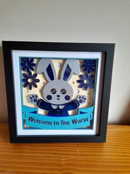 I have now added wooden shadow boxes to my gifts range for new born baby's and children.