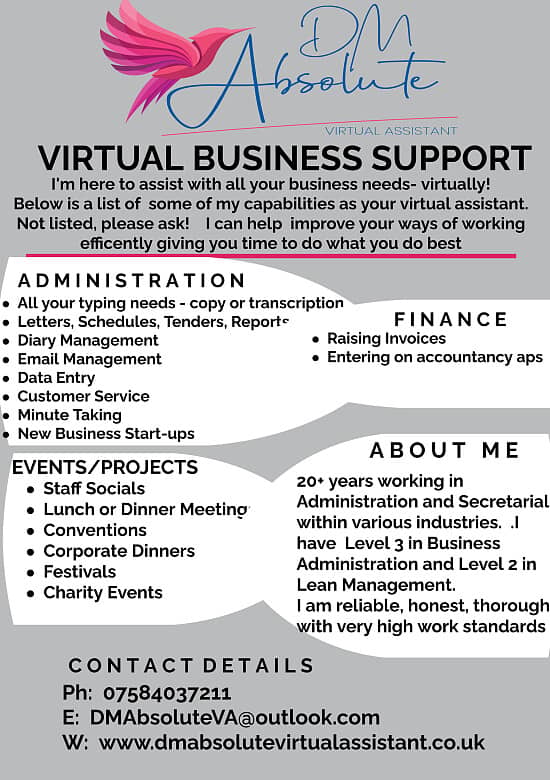 BUSINESS SUPPORT VIRTUAL ASSISSTANT