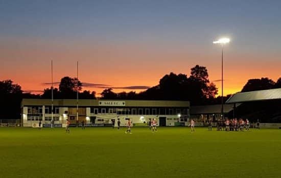 Sale FC vs Chester in the Cheshire Cup