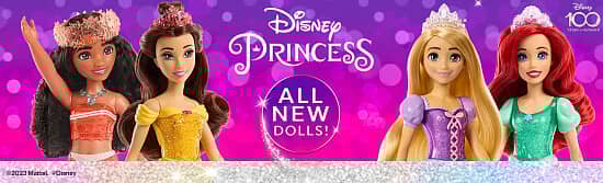 Shop all new Disney Princess dolls