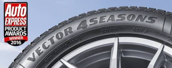 Buy two or more Goodyear Vector 4Seasons tyres and claim up to £80 in Love2Shop vouchers.