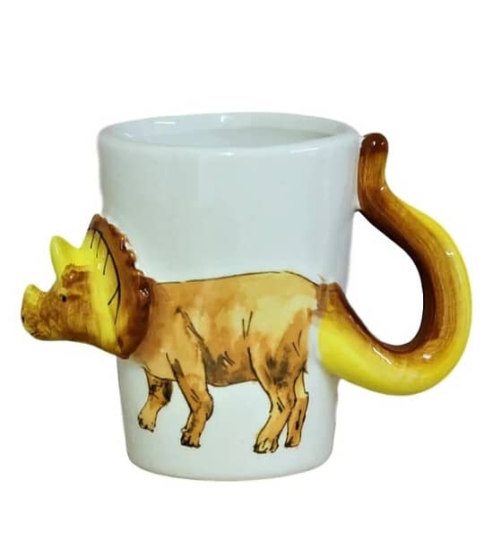 3D DINOSAUR MUGS