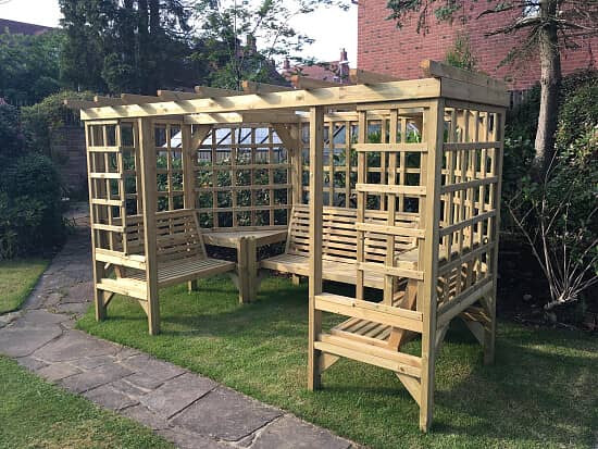 Riviera Garden Pergola 7 Seater – (RI101)