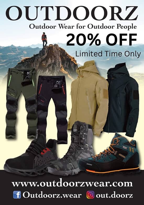 20% Off at Outdoorz