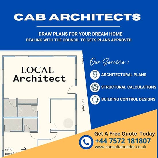 Draw Architectural plans for Home Extension for £500