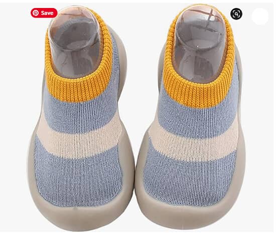 Gavena Baby Slippers Socks Toddler Girls Slippers Cotton Newborn Boys Breathable First Walking Shoes