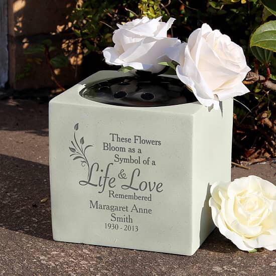 Life & Love Memorial Vase 😇 😍