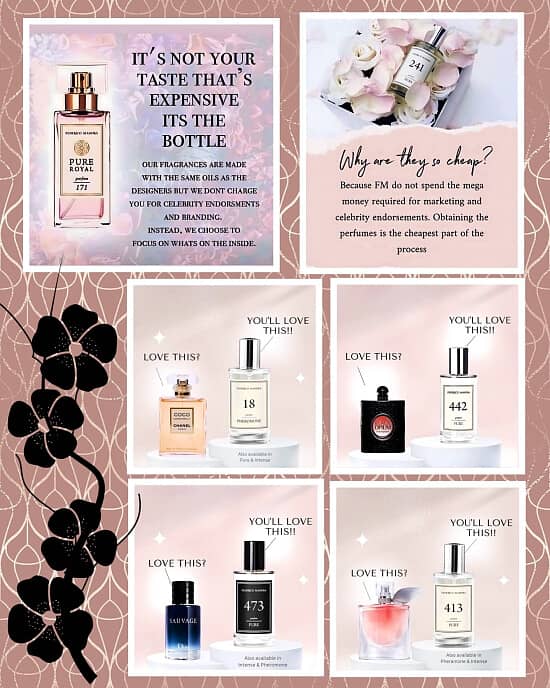 What is your favourite designer perfume?