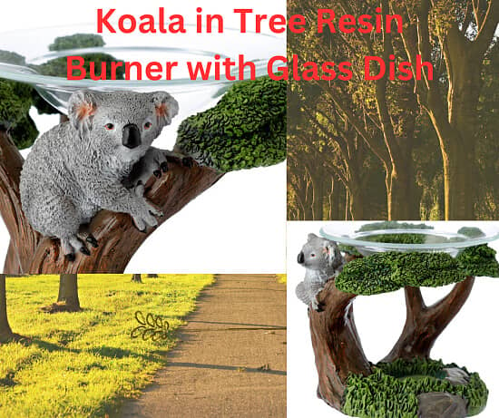 Koala in Tree Resin