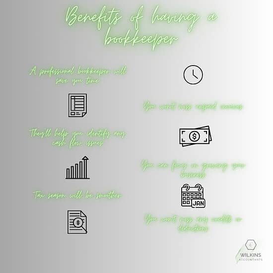 Benefits of having a bookkeeper