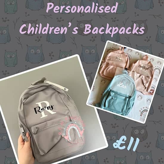 Personalised Children’s Backpacks